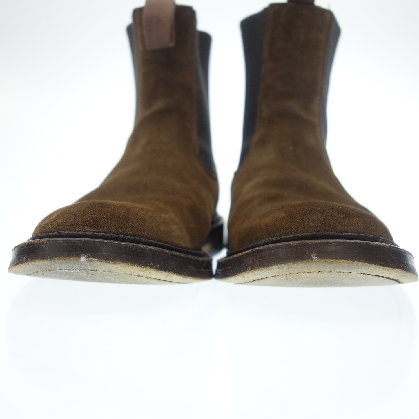 トリッカーズ サイドゴアブーツ スエードレザー STEPHEN メンズ 8.5 茶 Tricker’s【AFC28】【中古】