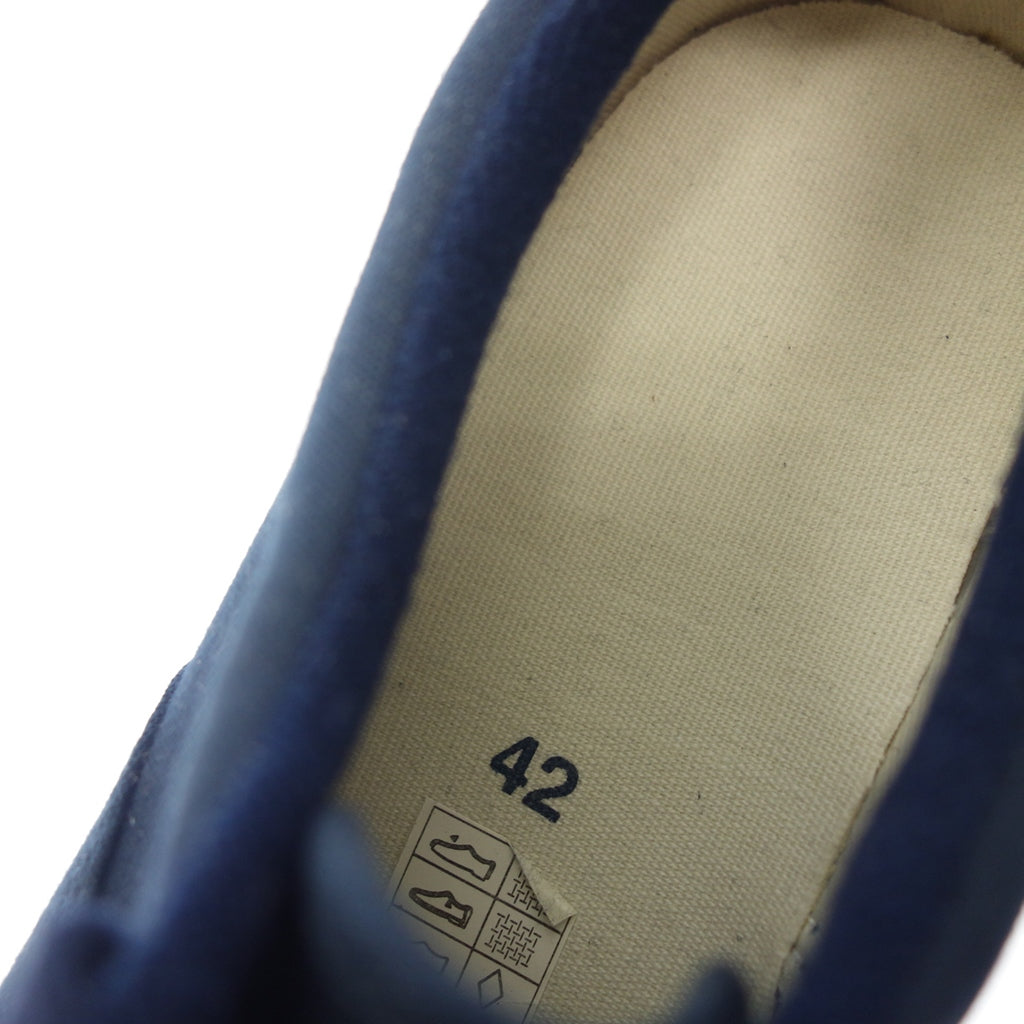 美品◆スペルガ スニーカー キャンバス メンズ ネイビー系 42 SUPERGA【AFD5】