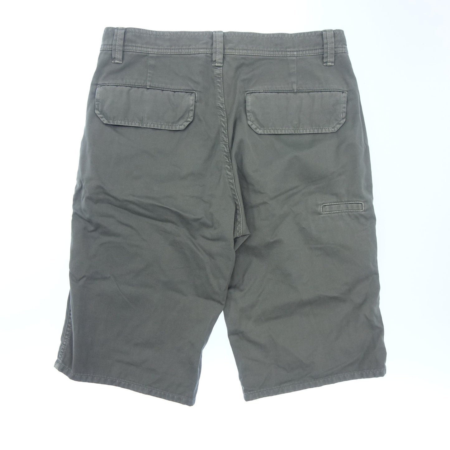 ブルネロクチネリ ハーフパンツ コットン メンズ 46 グレー BRUNELLO CUCINELLI【AFB24】【中古】
