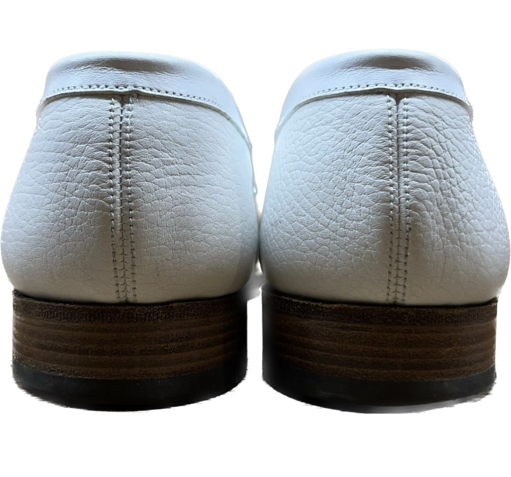 Good condition ◆ JM Weston leather shoes coin loafers 180 combination grain x calf JMWETON 8B