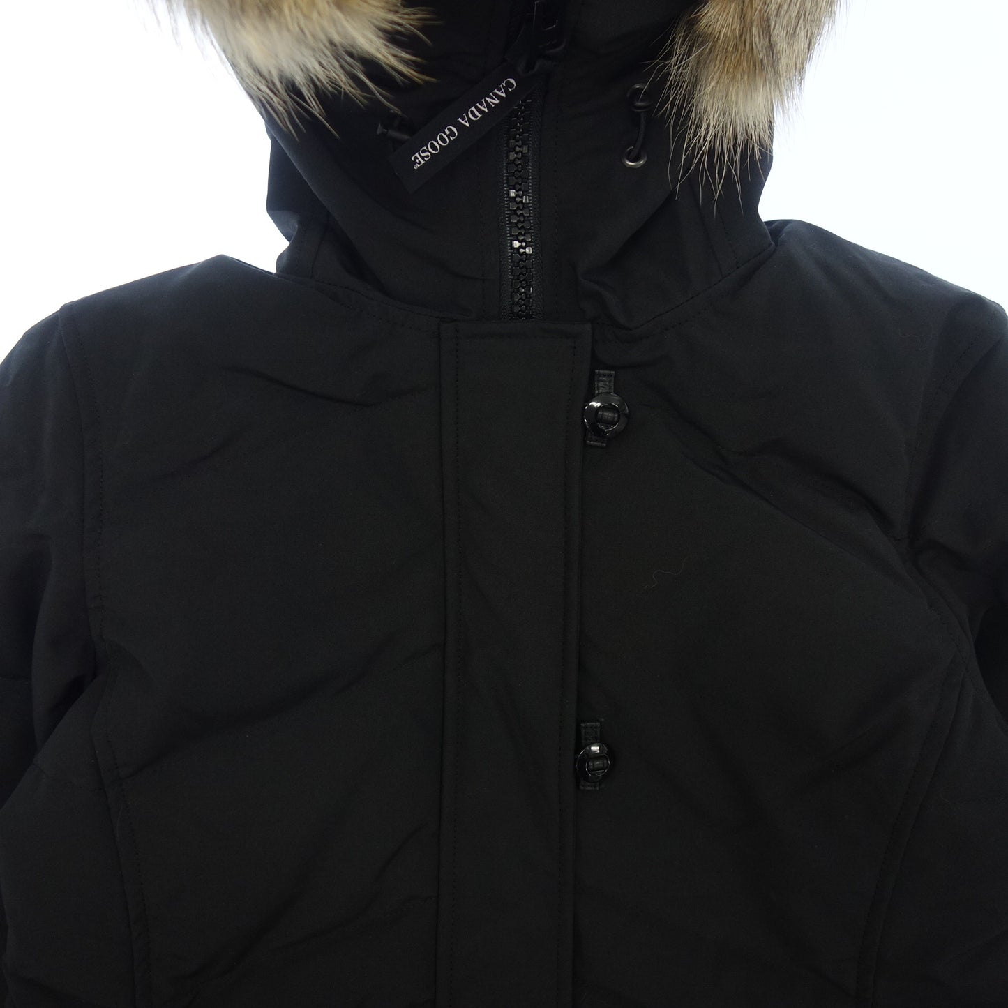 カナダグース ダウンジャケット ロレッタ 2090LA レディース S 黒 CANADAGOOSE【AFA1】【中古】