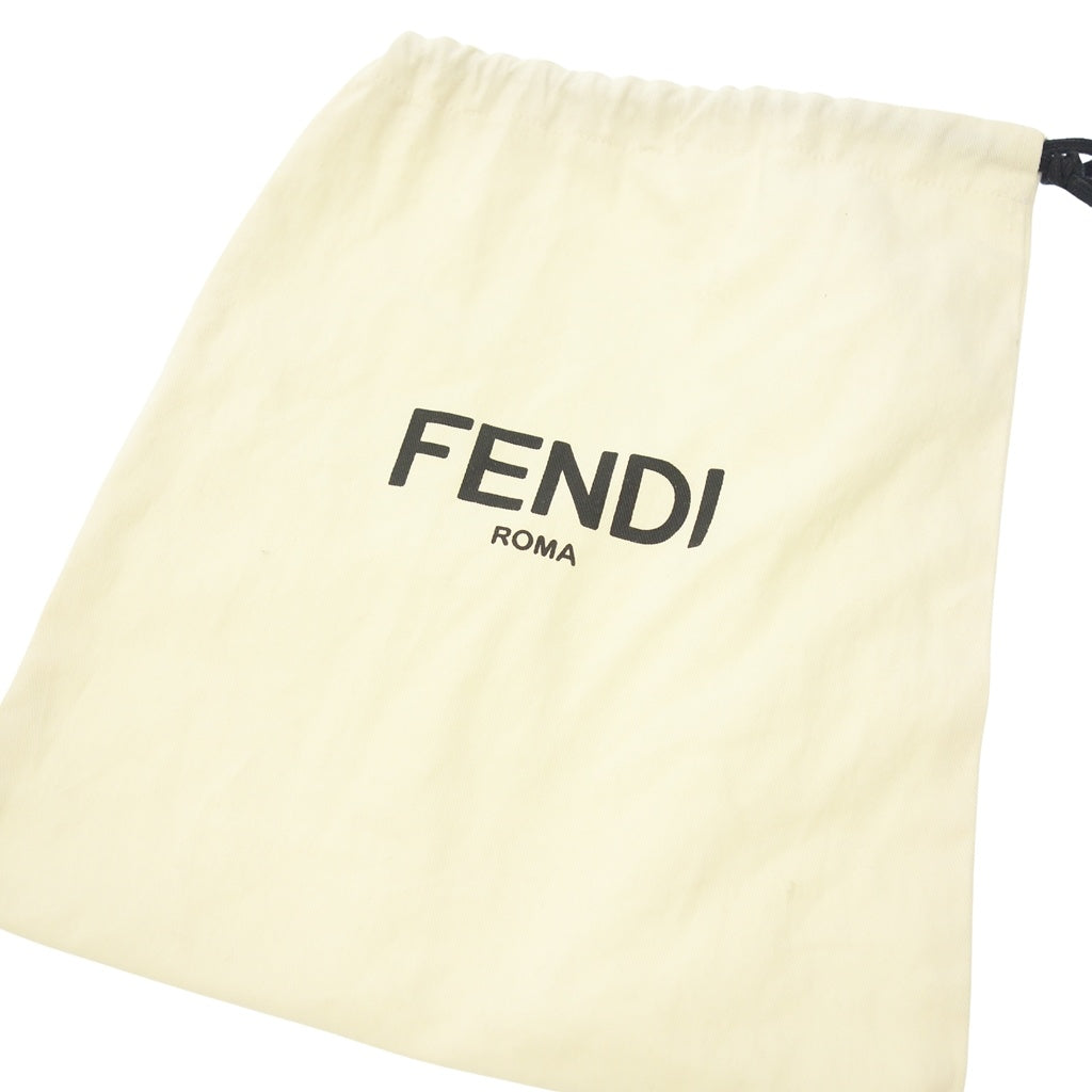 極美品◆フェンディ チャーム ズッカ ファーキーチャーム ブラウン系 FENDI【AFI22】