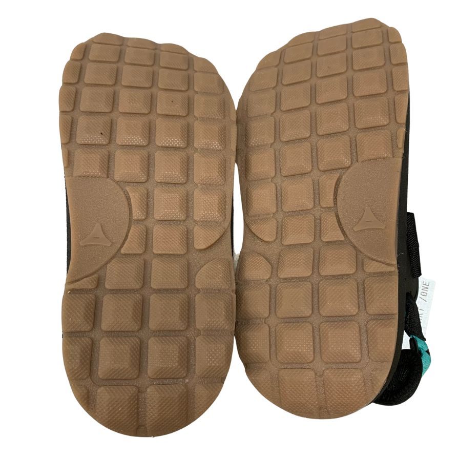 新品同様◆アクロス サンダル ハイジャックサンダル ブラック メンズ 25.5 AKROSS HIJACK SANDALS【AFD9】