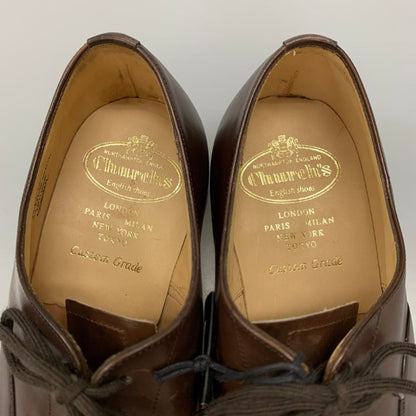 チャーチ レザーシューズ サイズ7 メンズ ブラウン Church's CONSUL ビジネスシューズ 約25.5cm【LA】【中古】