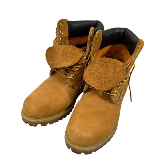 ティンバーランド 6インチ プレミアムブーツ ウォータープルーフ ベージュ メンズ サイズ7 10061 Timberland 約25.0cm【AFC41-2】
