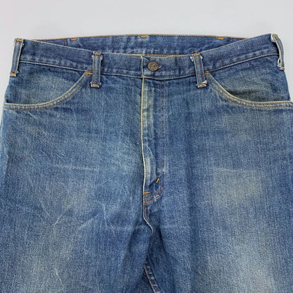 プレインポケッツ デニムパンツ W36L30 ブルー系 Plain Pockets 【AFB30】
