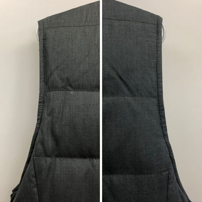美品◆ジリー リアルファー ライナー付き カシミヤ混 ジャケット ベージュ メンズ サイズ48 ZILLI 【AFB3】