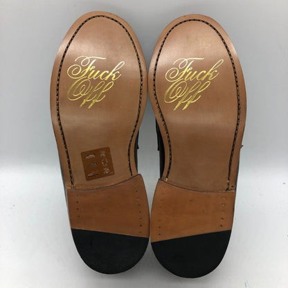マーク マクナイリー コインローファー  シボレザー ブラウン サイズUS7 MARK MCNAIRY 約25.0cm【AFD9-2】