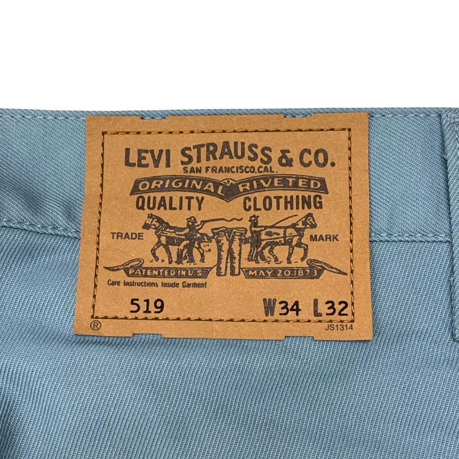 リーバイス デニム 519 メンズ サイズ W34 L32 ライトブルー LEVI’S 【AFB49】