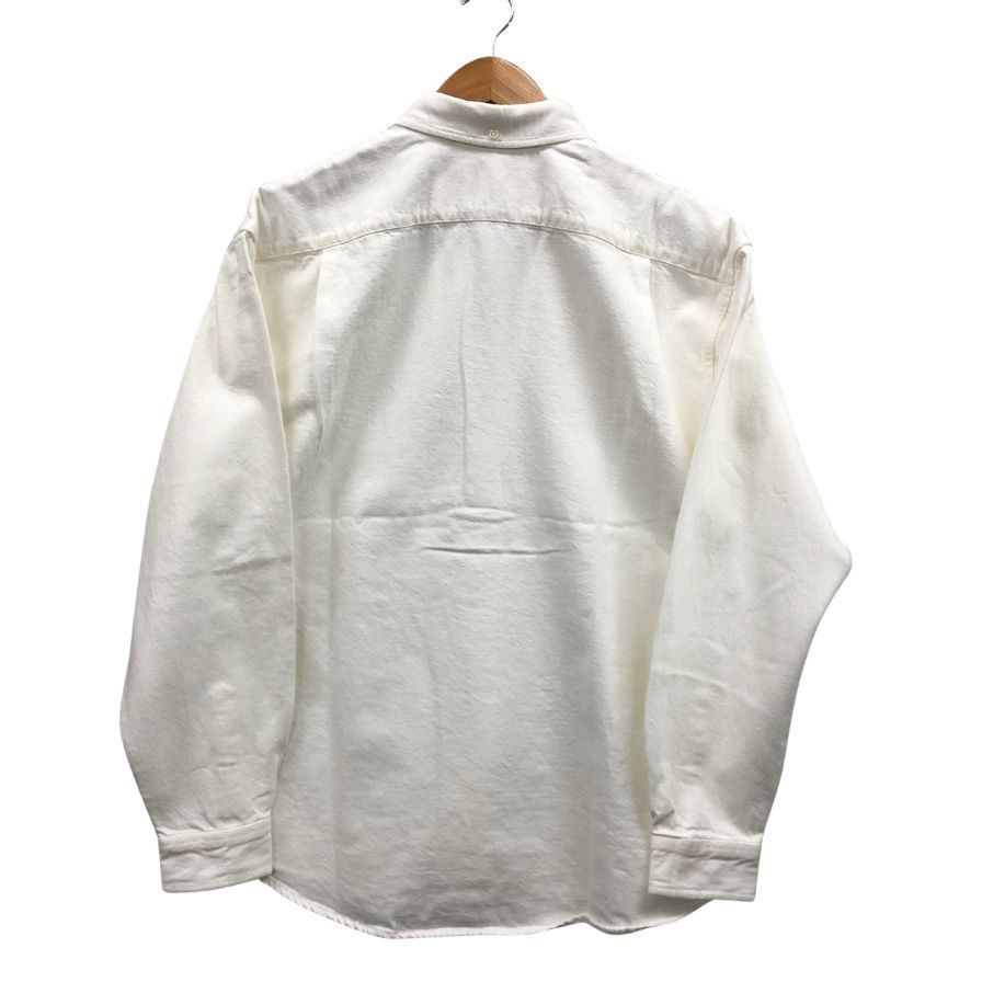 新品同様◆シュプリーム スモール ボックス シャツ デニム 24AW メンズ サイズM ホワイト Supreme Small Box Shirt 【AFB32】