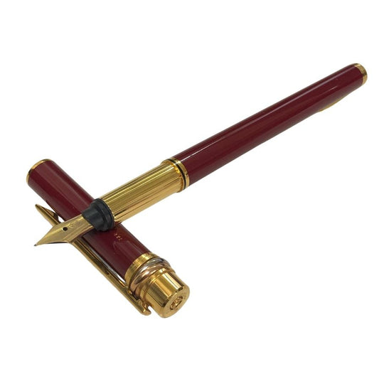 カルティエ 万年筆 マスト トリニティ ペン先18K レッド CARTIER【AFI18-2】