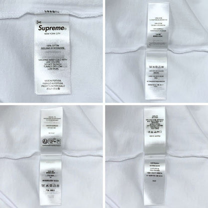 新品同様◆シュプリーム ミニボックス ロゴロンT 25ss メンズ ホワイト サイズM Supreme 【AFB27】