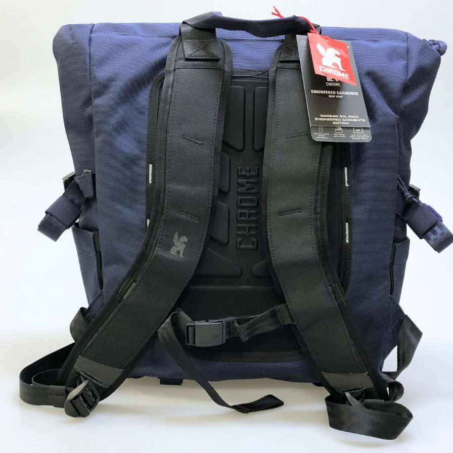 クローム エンジニアドガーメンツ バックパック リュック Warsaw 30L ネイビー系 ENGINEERED GARMENTS CHROME【AFE6】