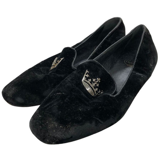 チャーチ パンプス スエード ティアラ レディース ブラック サイズ35 Church‘ｓ 約22.5cm【AFC7】