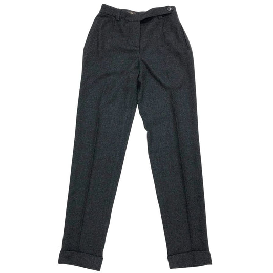 ロロピアーナ パンツ カシミヤ混 グレー レディース サイズ38 LoLo Piana 【AFB4】