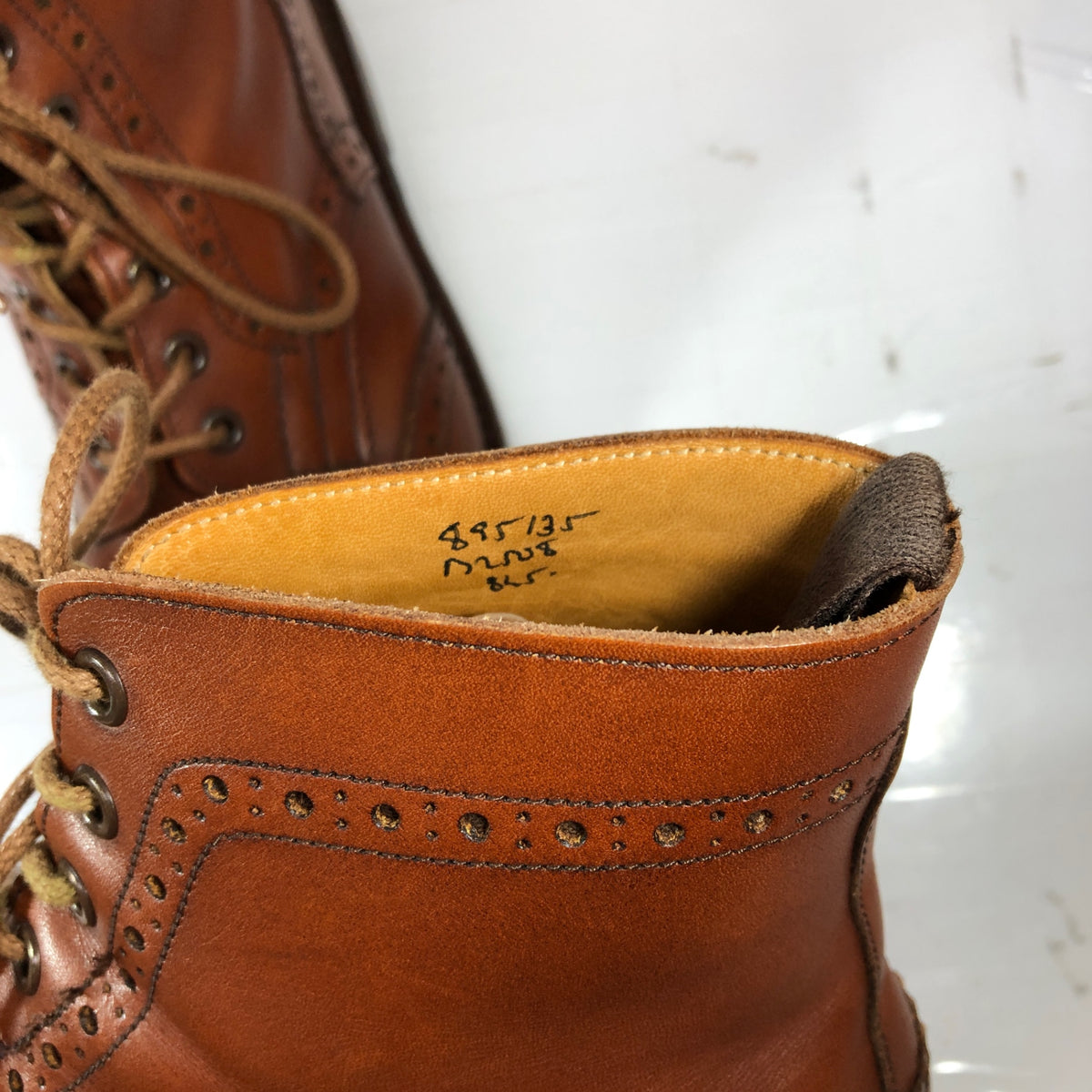 トリッカーズ カントリーブーツ モールトン M2508 ダークブラウン サイズ8.5 メンズ TRICKERS MALTON 約27.0cm【AFD3】