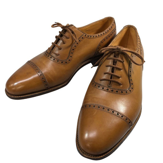 ジョンロブ アデレード 8695ラスト ライトブラウン サイズUK7E John Lobb ビジネスシューズ 約25.5cm【LA】【中古】