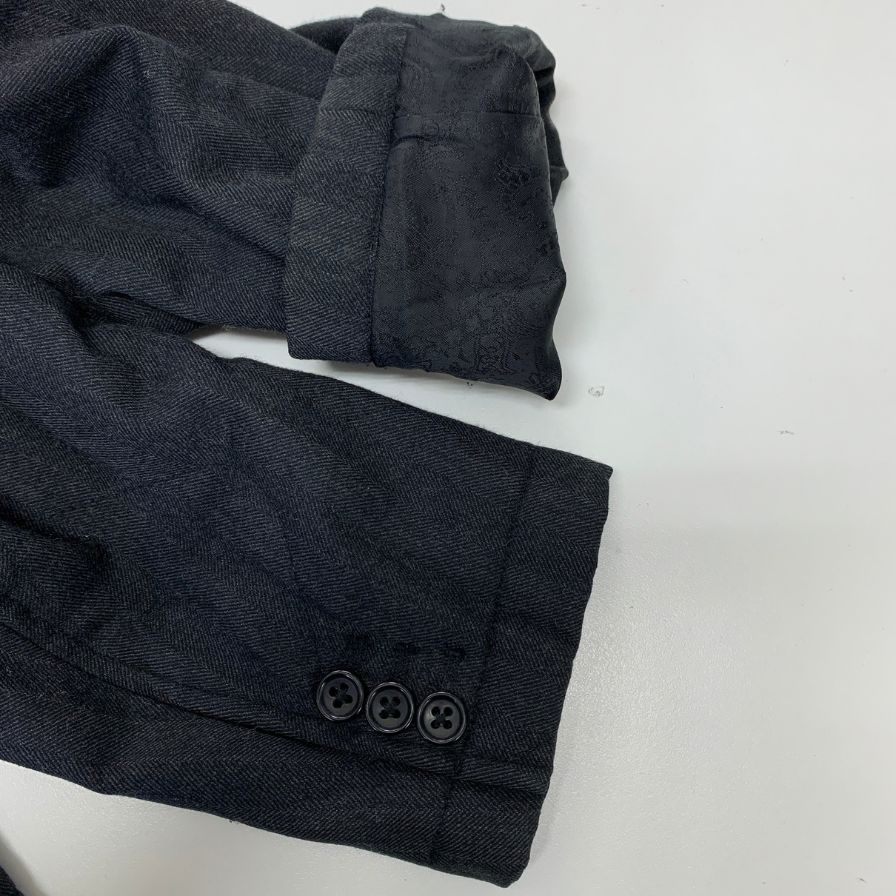 美品◆エンジニアドガーメンツ キルティングジャケット ウール ブラック メンズ サイズXS Engineered Garments 【AFB47】
