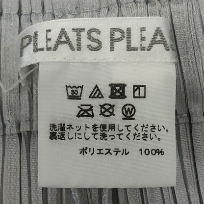 プリーツプリーズ ワイドパンツ PP73-JF144 ポリエステル レディース グレー サイズ5 PLEATS PLEASE 【AFB3】