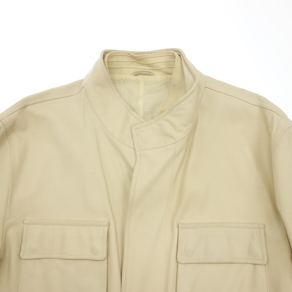 【未使用品】Ermenegildo Zegna ベージュジャケット ライトベージュ Cashcoジャケット FW25 32132423 | Zegna JP