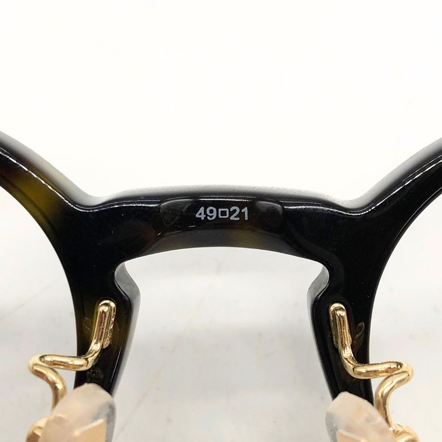 グッチ メガネ GG1127OJ 49□21-145 S べっ甲 ゴールド GUCCI【AFI13】