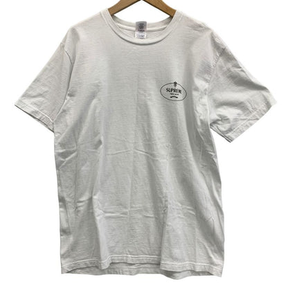 極美品◆シュプリーム 24AW Tシャツ CREST TEE ホワイト メンズ サイズM Supreme 【AFB19】