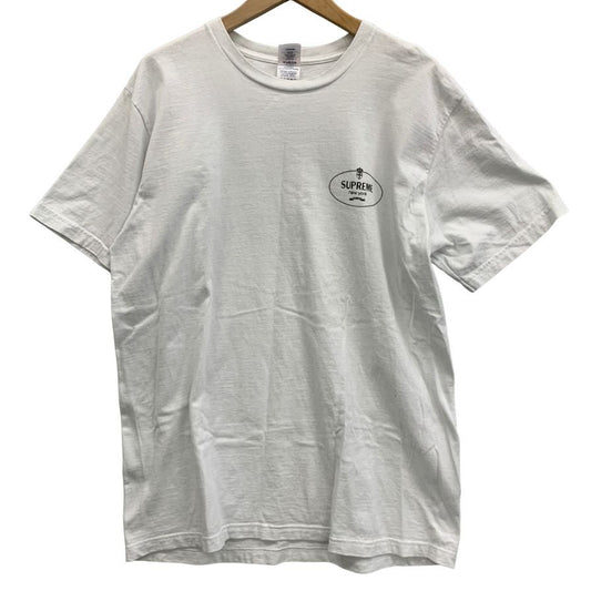 極美品◆シュプリーム 24AW Tシャツ CREST TEE ホワイト メンズ サイズM Supreme 【AFB19】