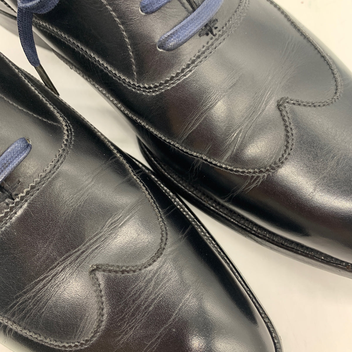 クロケット＆ジョーンズ TAVISTOCK イミテーションブローグ カーフ ブラック サイズUK6D Crockett & Jones 約24.5cm【AFC29】