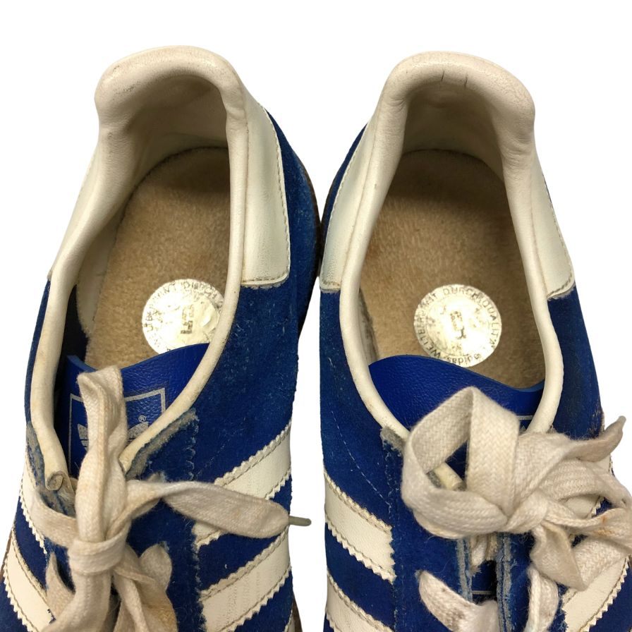 アディダス オリジナルス スニーカー ミュンヘン ヴィンテージ 80s ガムソール サイズ5 ブルー Adidas Originals MUNCHEN 約24.0cm【AFC33】
