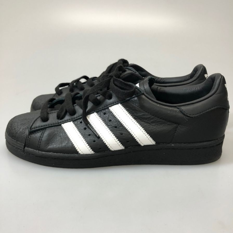 アディダス ローカットスニーカー スーパースター 82 ブラック メンズ 27㎝ JI2026 ADIDAS 約27.0cm【AFC43】