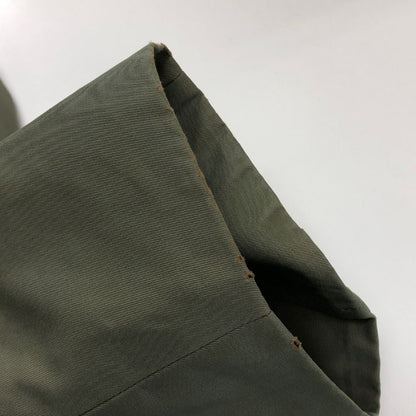 美品◆アクアスキュータム ステンカラー コート コットン 玉虫 サイズM相当 メンズ  Aquascutum 【AFA7】