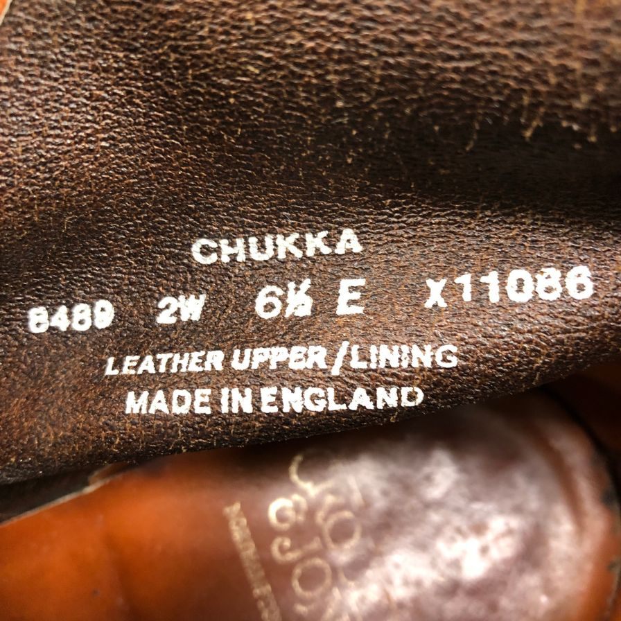 クロケット&ジョーンズ  SUB品 Chukka チャッカブーツ スエード メンズ ブラウン サイズUK6.5E Crockett & Jones 約25.0cm【AFD9】