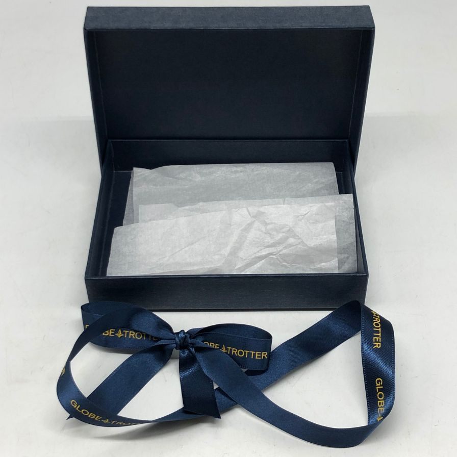 グローブトロッター チャーム キーホルダー ノーススター ネイビー系 globe-trotter【AFI19】【中古】