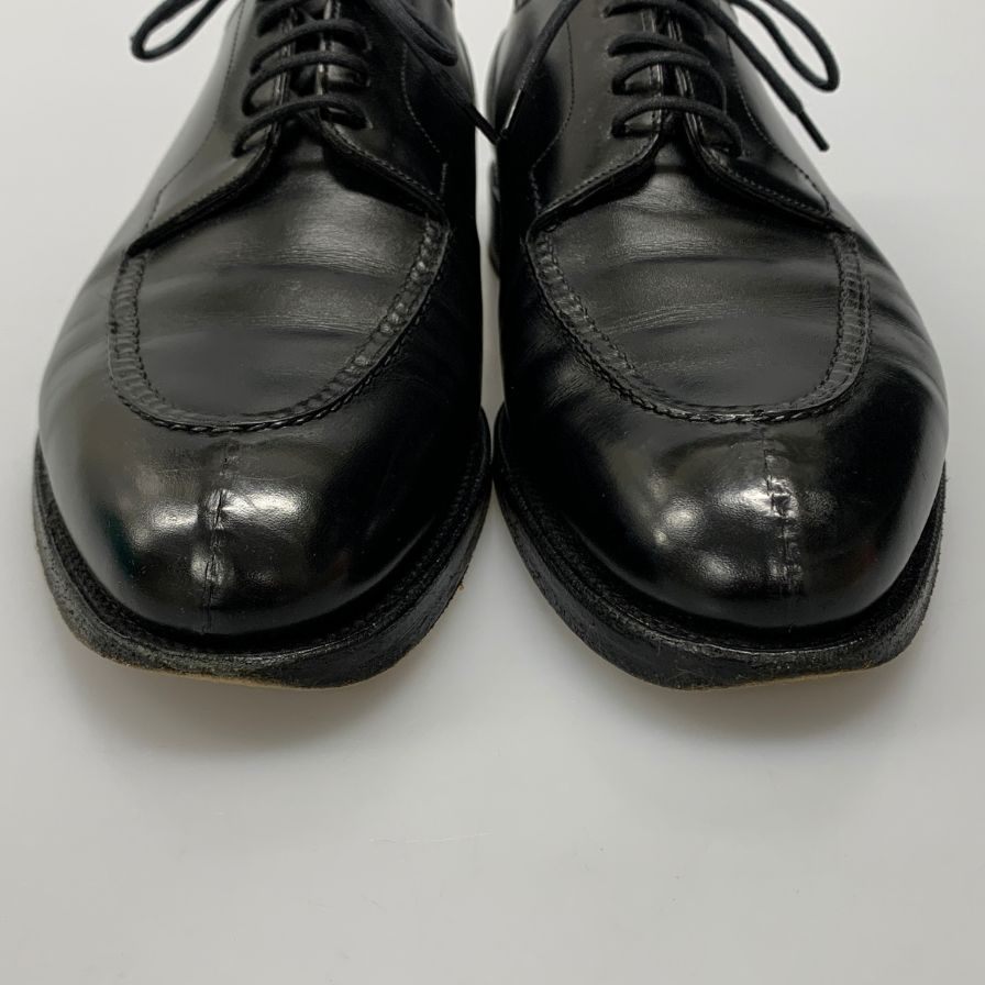 エドワードグリーン ドーバー Uチップ 111015 メンズ6ハーフ ブラック EDWARD GREEN ビジネスシューズ 約25.0cm【LA】【中古】