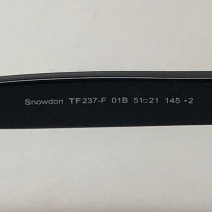 トムフォード サングラス TF237-F Snowdon 01B 51□21 メンズ ブラック TOMFORD【AFI6】