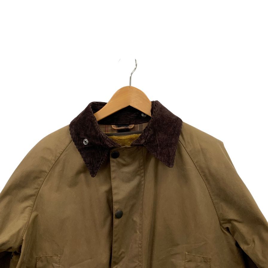 美品◆バブアー オイルドジャケット ビューフォートSL ライナー付き ブラウン メンズ サイズ42 Barbour SL BEAUFORT 【AFF22】