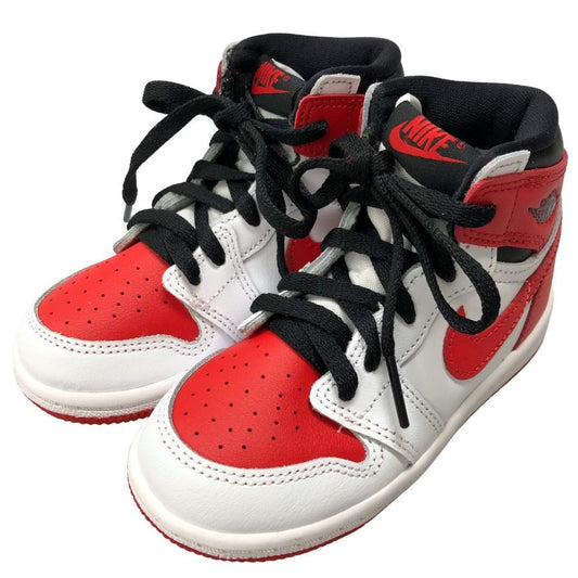 ナイキ JORDAN 1 RETRO HIGH OG レッド ベビー用 サイズ14㎝ AQ2665-161 NIKE 約cm【AFD13】