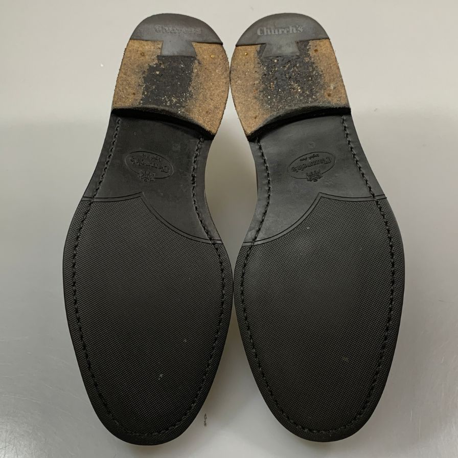 チャーチ ダブルモンク レザーシューズ ブラック サイズ36 レディース  Church's 約23.0cm【AFC41-2】