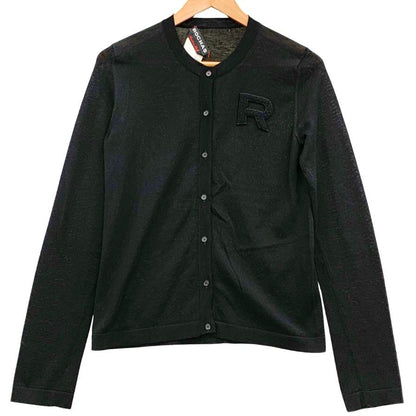 美品◆ロシャス セーター レディース ブラック サイズ40 ROCHAS 【AFB43】