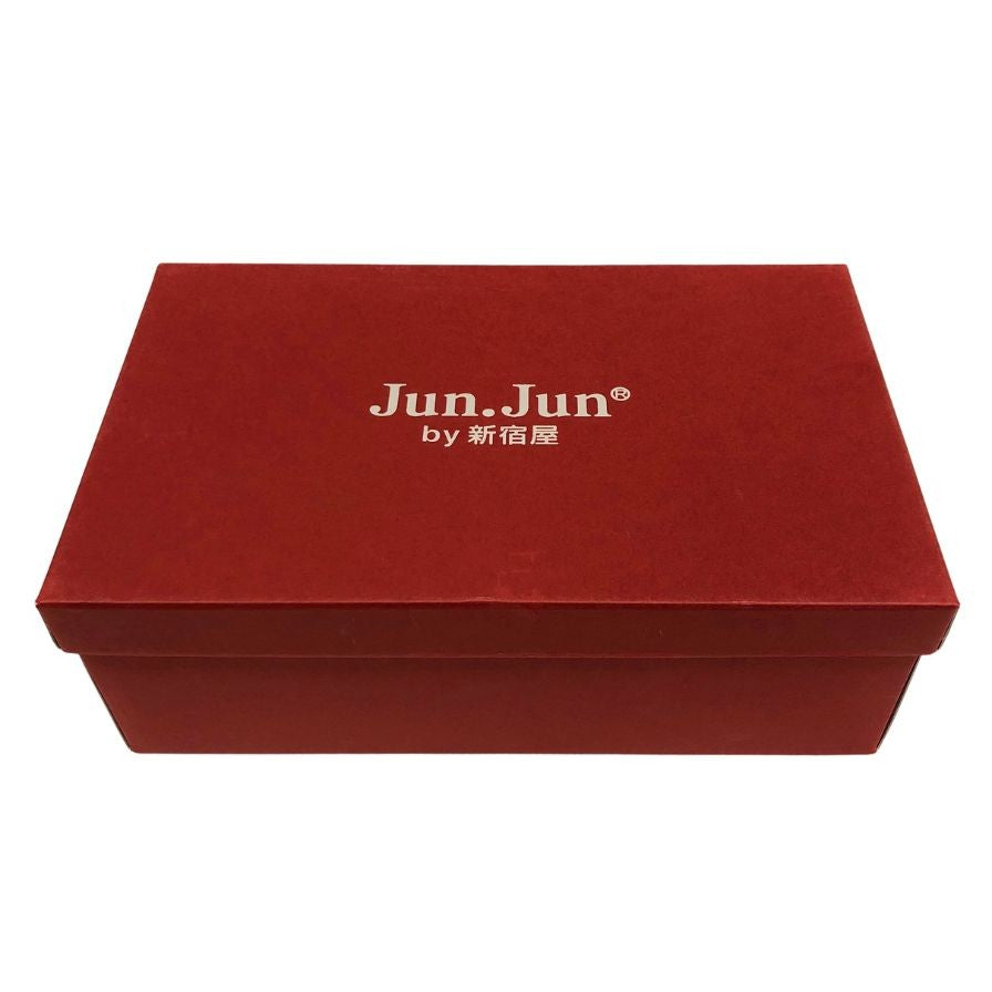 ジュンジュンバイ新宿屋 パンプス ヒール レザー 6207 グリーン サイズ25.0cm レディース Jun.Jun by shinjukuya 約25.0cm【7-13】