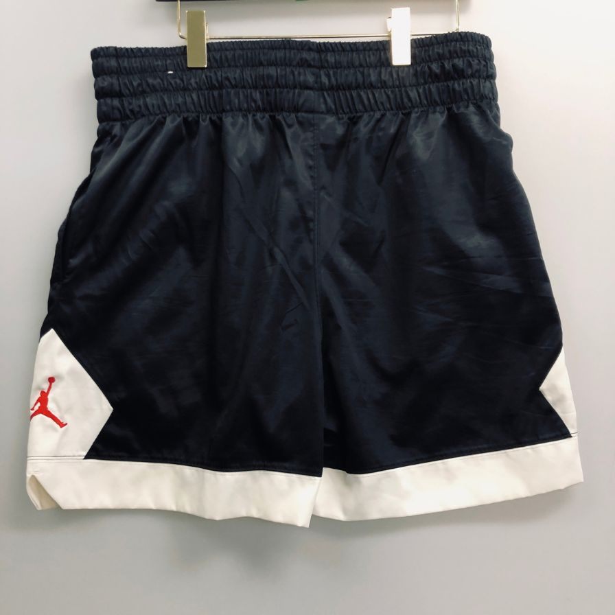 ジョーダン シカゴ ブルズ ショーツ ブラック×ホワイト サイズL JORDAN CHICAGO bulls 【AFB22】