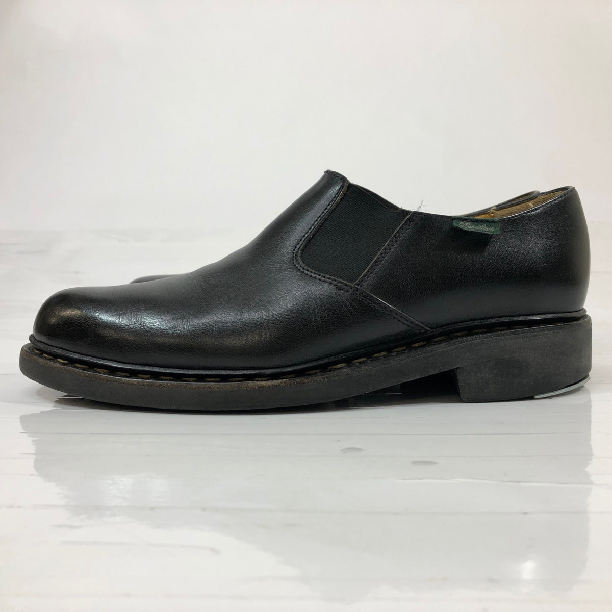 パラブーツ フォトン サイドエラ ブラック サイズUK6.5 メンズ Paraboot  約25.0cm【LA】【中古】