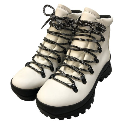 メレル ブーツ トレッキングブーツ Bristol MID レディース サイズ23.5 ブラック ホワイト系 MERRELL 約23.5cm【AFD3】
