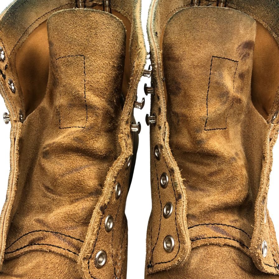 レッドウィング アイアンレンジャー 8083  メンズサイズ UK7.5 ブラウン RED WING 約26.5cm【AFC45】