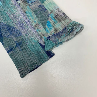 プリーツプリーズ パンツ PP13-JF664 ポリエステル  レディース 総柄 サイズ3  PLEATS PLEASE 【AFB10】