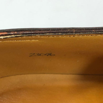 カルミナ パンチドキャップトゥダービー メンズ  ブラウン サイズUK6.5  Carmina 約25.0cm【AFD14】