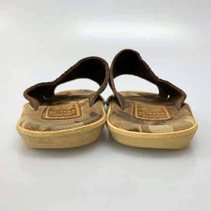 アイランドスリッパ サンダル シャワーサンダル シボレザー カモフラ 迷彩柄 ブラウン系 メンズ サイズ7 ISLAND SLIPPER PRO 約25.5cm【AFC41】