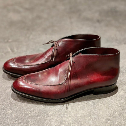 ジョンロブ レザーシューズ フォーウィ 2015イヤーモデル カーフ ブラック UK11E メンズ 革靴 JOHN LOBB FOWEY CALF ビジネスシューズ 約29.5cm【LA】【中古】