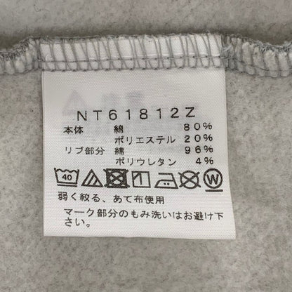 美品◆ザ ノースフェイス スウェット クルーネック NT61812Z サイズM グレー メンズ THE NORTH FACE 【AFB13】