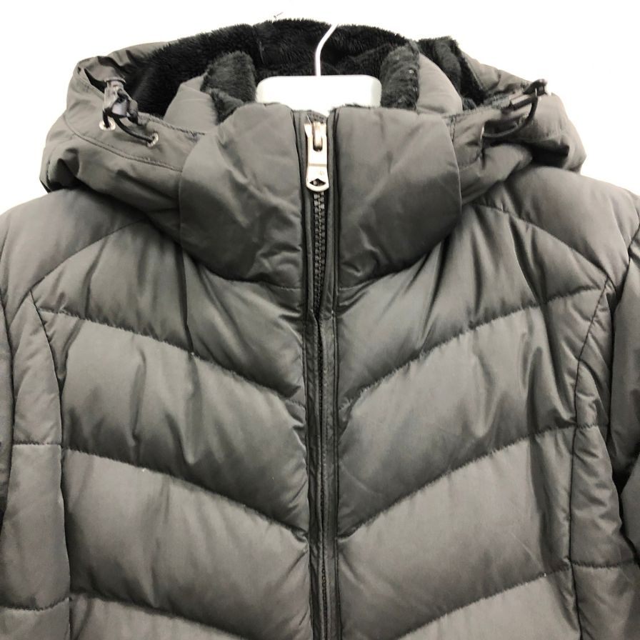 中古◆ノースフェイス ホワイトレーベル フーディー ダウンジャケット PL-10-1A ブラック レディース サイズ90  THE NORTH FACE 【AFA18】